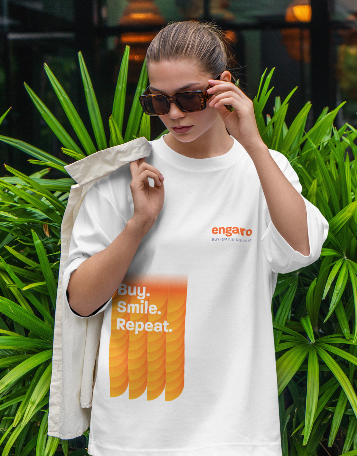 Engaro branding merch tshirt