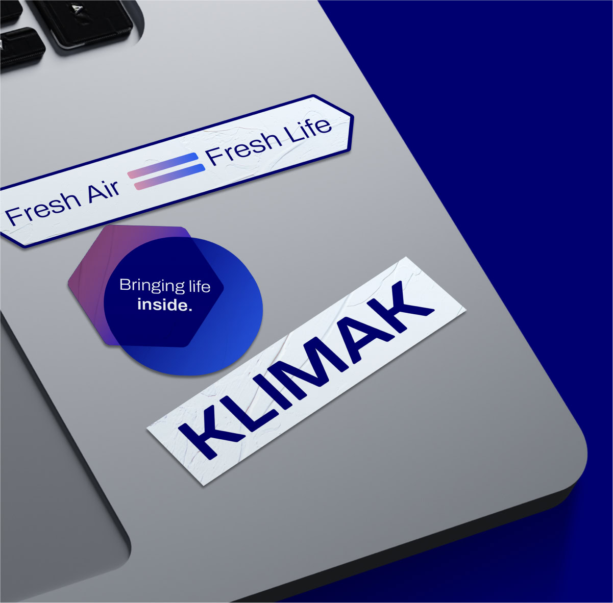 galton klimak rebranding stickers