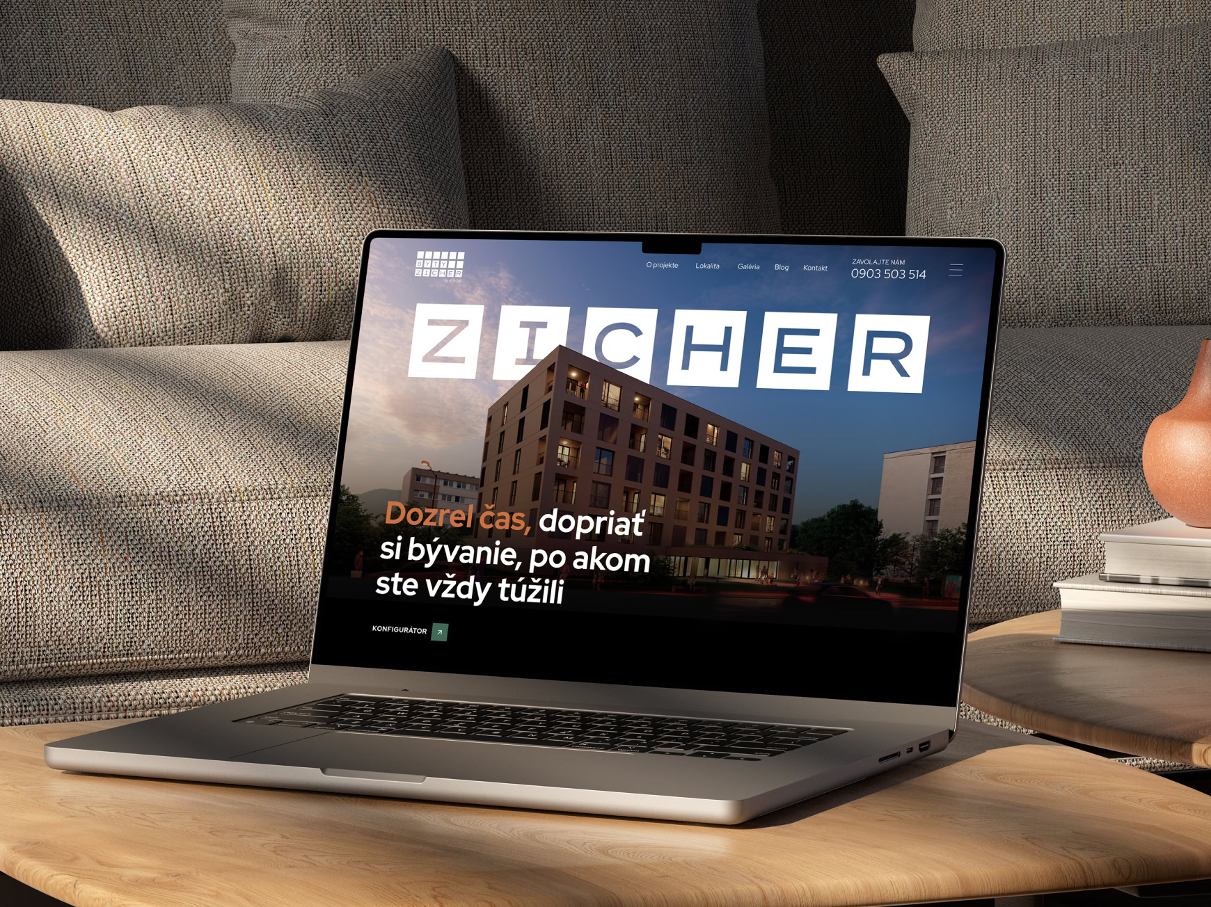 GALTON Zicher Website Design Development
