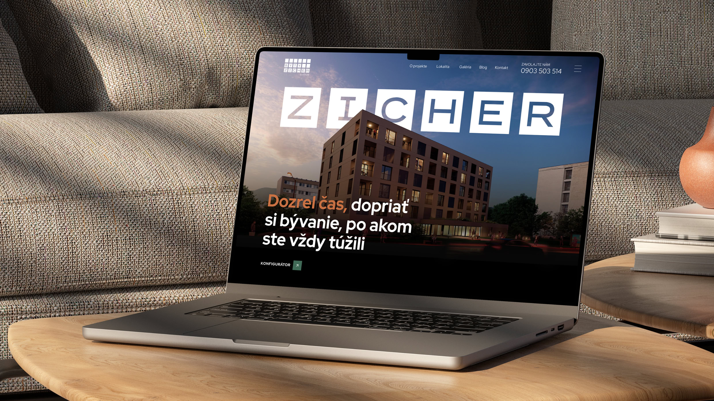 GALTON Zicher Website Design Development