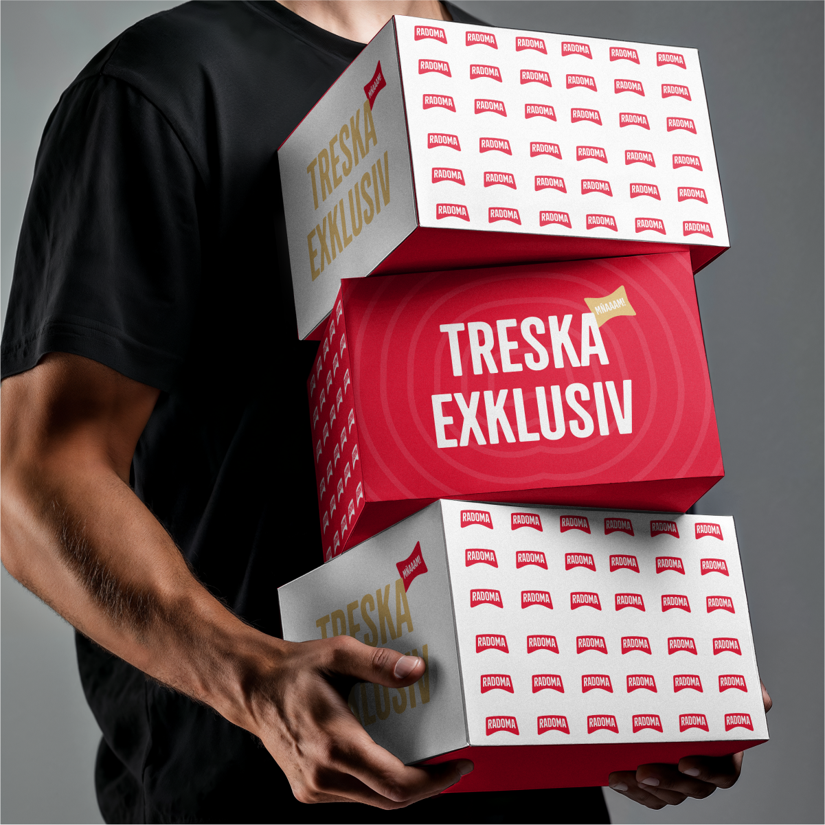 galton radoma rebranding packaging