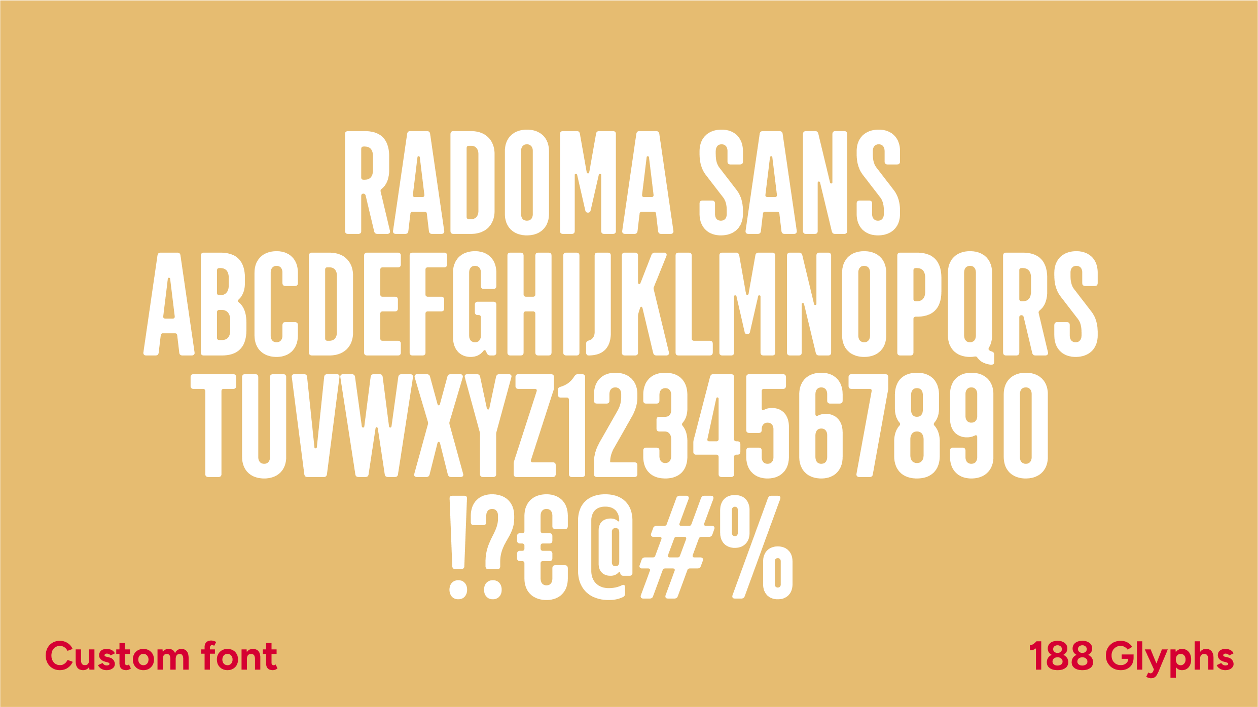 galton radoma rebranding typography
